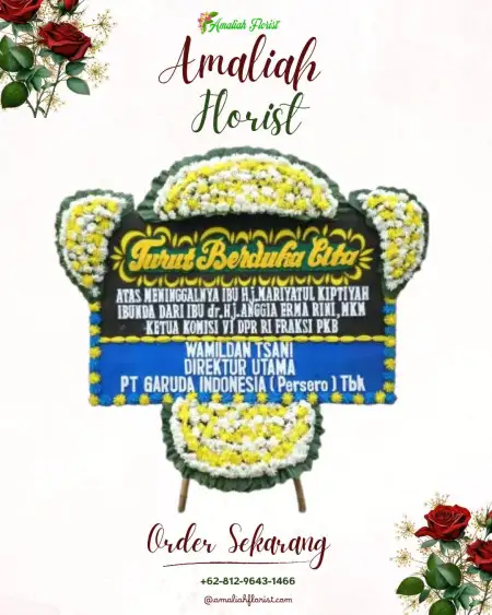 Papan Bunga Duka Wedding Venue Ciseeng